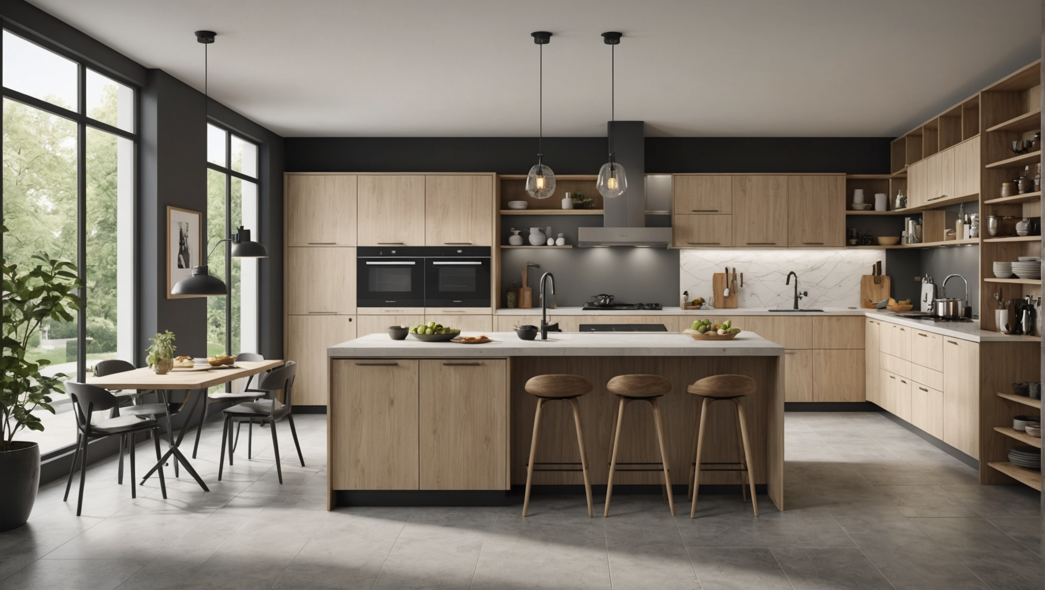 découvrez la tendance déco 2025 qui révolutionne vos espaces culinaires : adieu à l'îlot central, place à la flexibilité et à l'harmonie dans votre cuisine. explorez des solutions innovantes pour un aménagement pratique et esthétique.