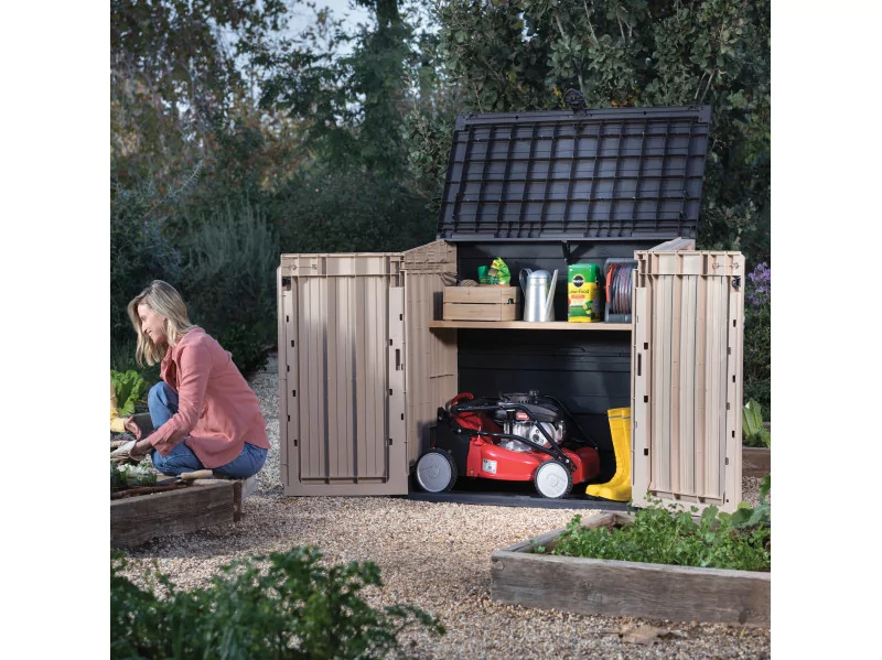 découvrez nos solutions de rangement extérieur pour maximiser l'espace de votre jardin ou terrasse. idéal pour organiser vos outils, mobilier et accessoires, tout en ajoutant une touche esthétique à votre extérieur.